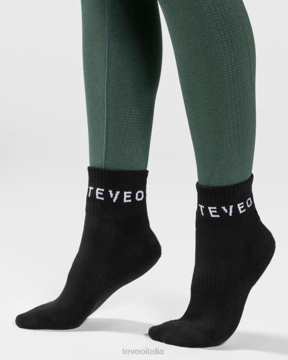 TEVEO calzini alla caviglia (2 pezzi) FPR0H272 vestiario nero donne