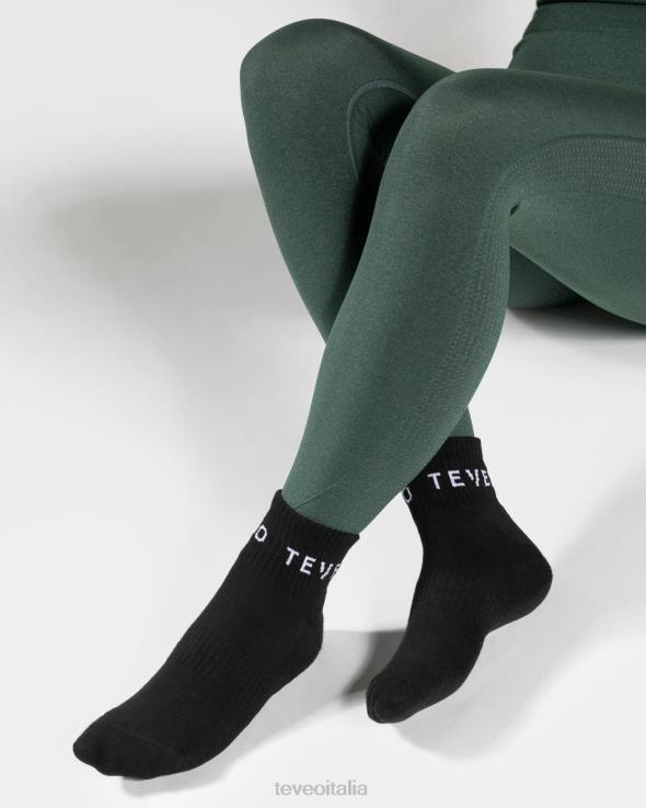 TEVEO calzini alla caviglia (2 pezzi) FPR0H272 vestiario nero donne