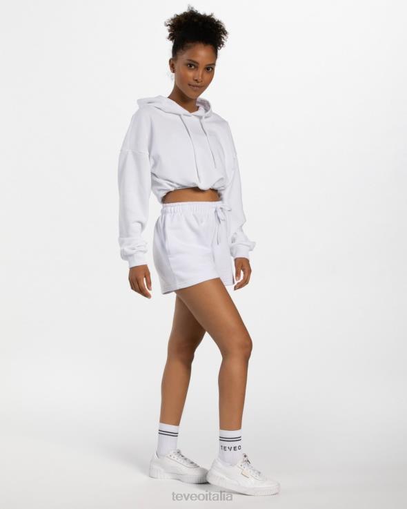 TEVEO calzini per l'equipaggio (2 pezzi) FPR0H275 vestiario bianco donne