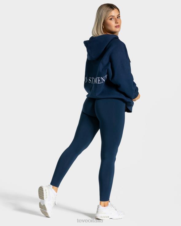 TEVEO giacca oversize di tendenza FPR0H21 vestiario blu scuro donne