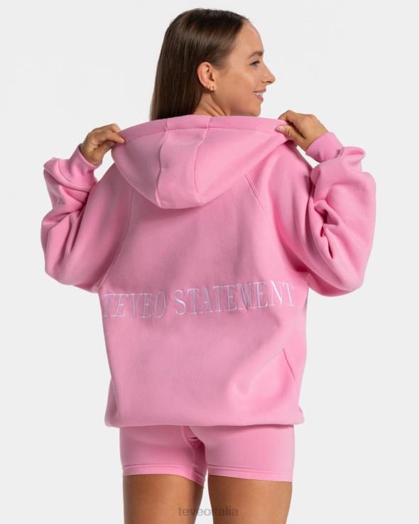 TEVEO giacca oversize di tendenza FPR0H29 vestiario rosa donne