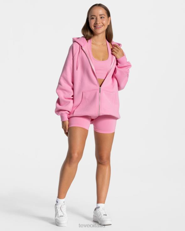 TEVEO giacca oversize di tendenza FPR0H29 vestiario rosa donne