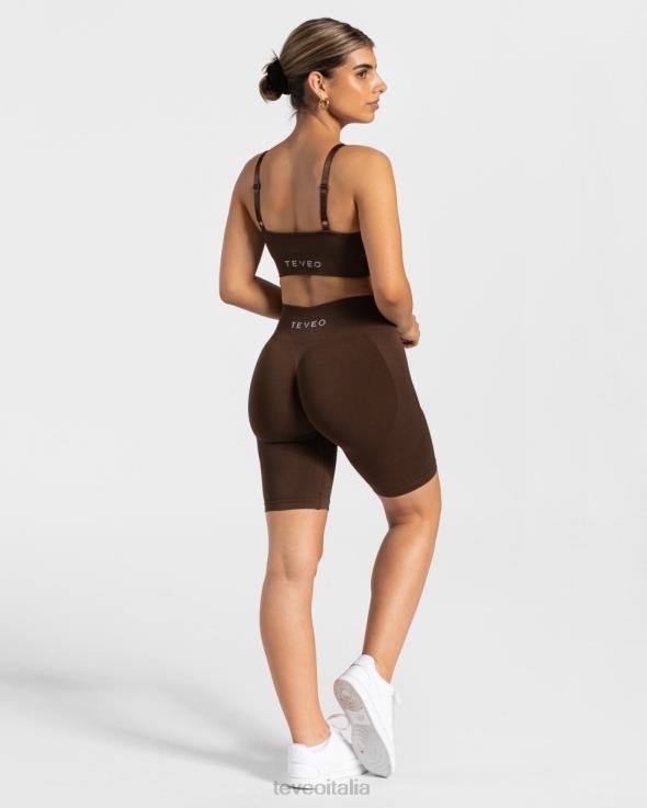TEVEO affascinante scrunch bh FPR0H315 vestiario marrone donne