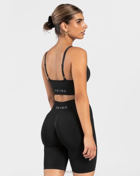 TEVEO affascinante scrunch bh FPR0H317 vestiario nero donne