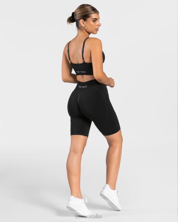 TEVEO affascinante scrunch bh FPR0H317 vestiario nero donne