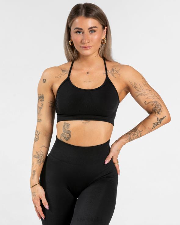 TEVEO elevare bh FPR0H287 vestiario nero donne