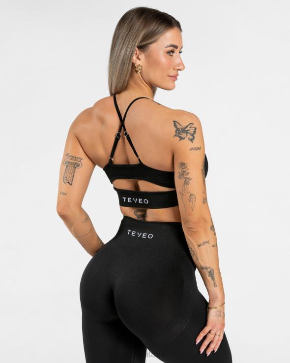 TEVEO elevare bh FPR0H287 vestiario nero donne