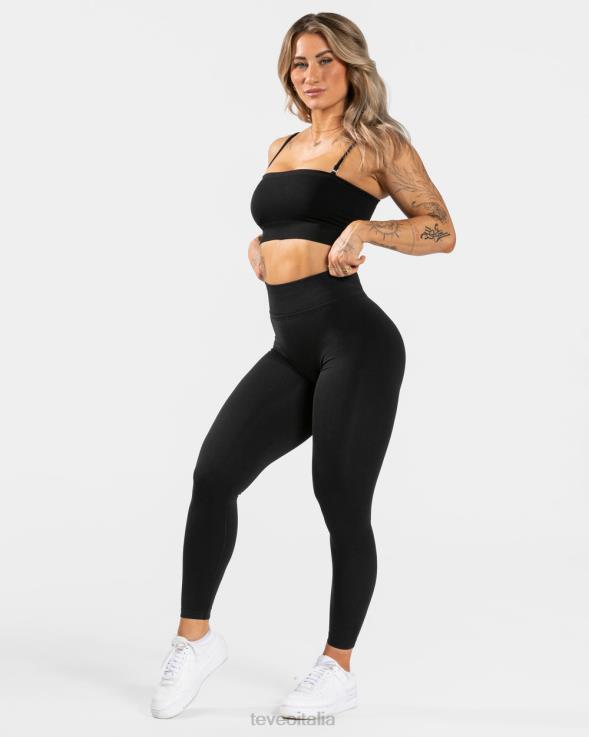 TEVEO fascia di tutti i giorni bh FPR0H352 vestiario nero donne