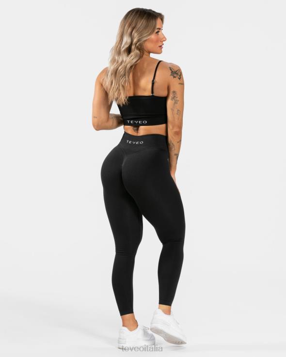 TEVEO fascia di tutti i giorni bh FPR0H352 vestiario nero donne