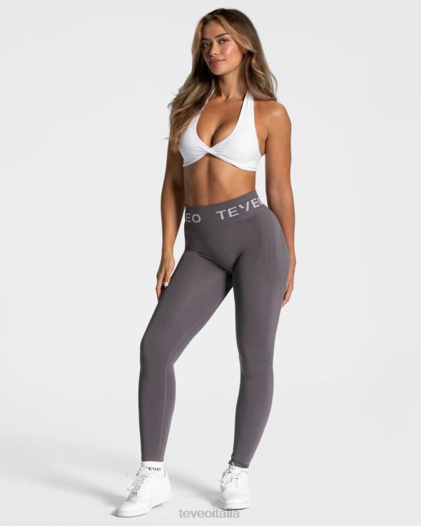 TEVEO firma contorta bh FPR0H302 vestiario bianco donne