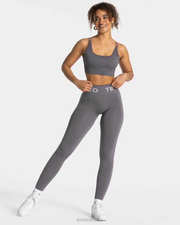 TEVEO grafite senza schienale per tutti i giorni FPR0H425 vestiario superiore donne