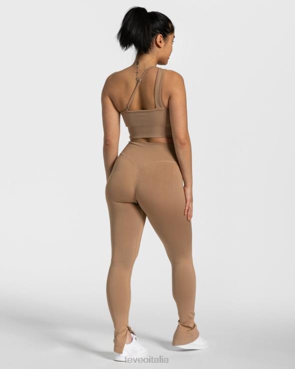 TEVEO impertinente una spalla bh FPR0H379 vestiario beige donne