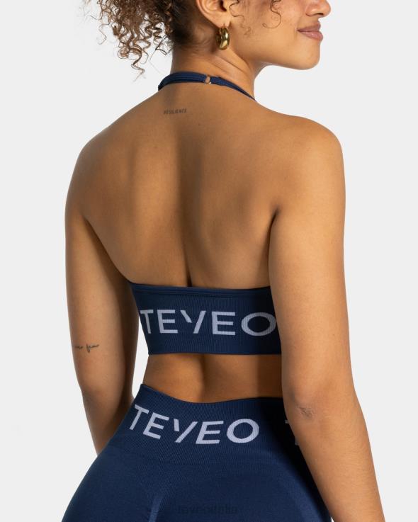 TEVEO portacollo firmato bh FPR0H296 vestiario blu scuro donne