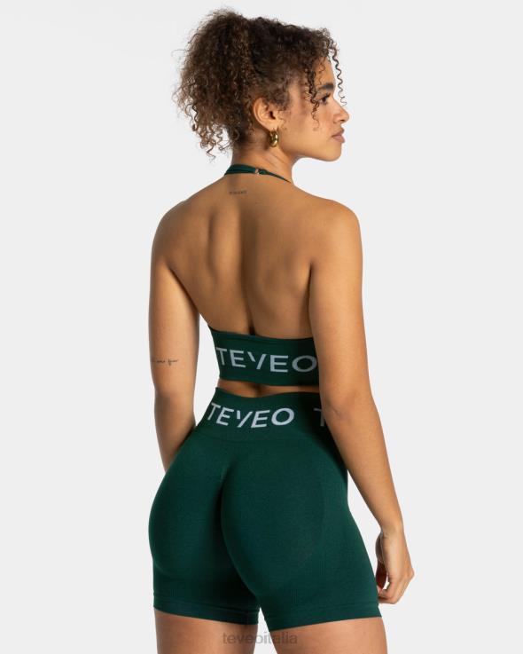 TEVEO portacollo firmato bh FPR0H299 vestiario verde scuro donne