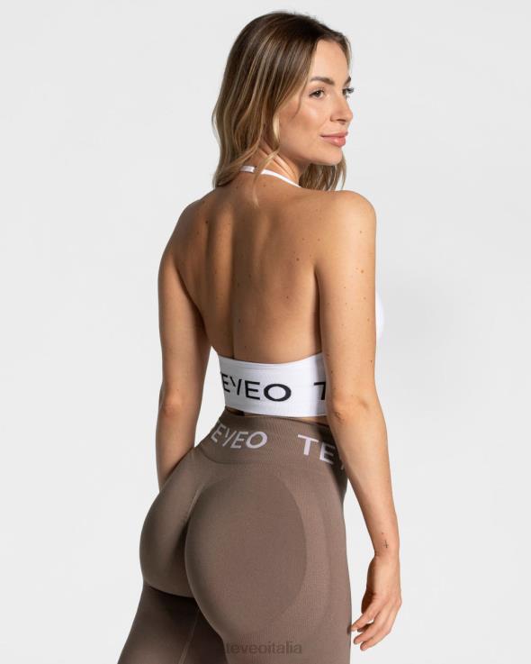 TEVEO portacollo firmato bh FPR0H304 vestiario bianco donne