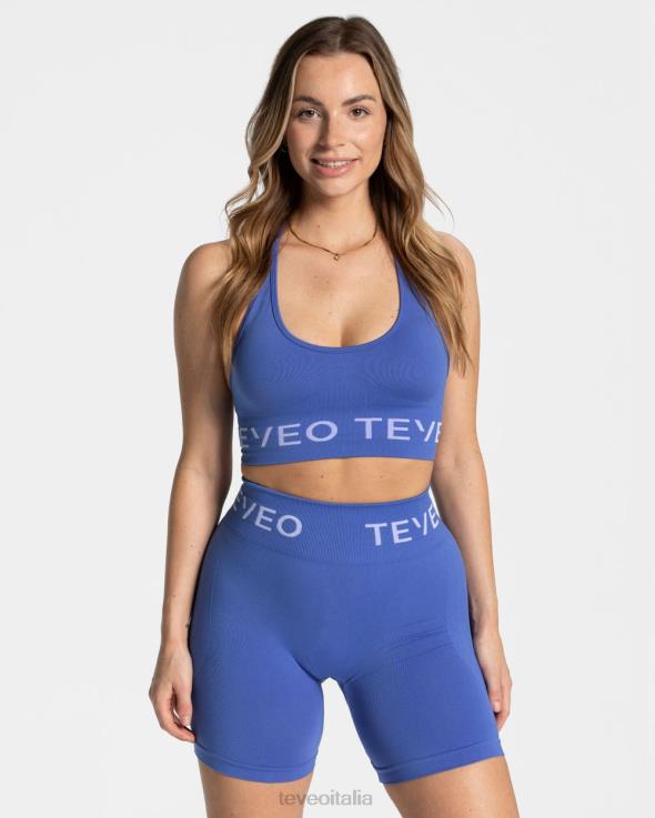 TEVEO portacollo firmato bh FPR0H308 vestiario Blu Reale donne