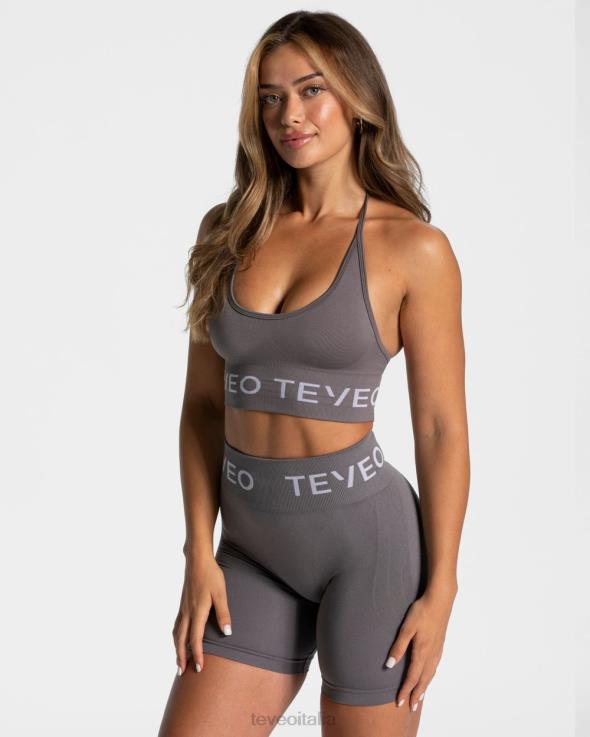 TEVEO portacollo firmato bh FPR0H311 vestiario grafite donne