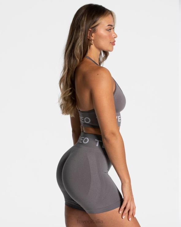 TEVEO portacollo firmato bh FPR0H311 vestiario grafite donne