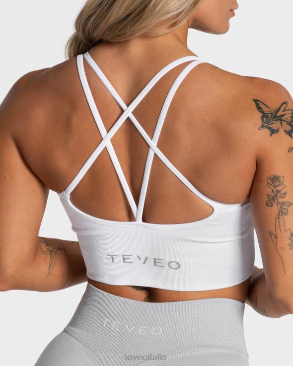 TEVEO reggiseno di tendenza FPR0H351 vestiario bianco donne