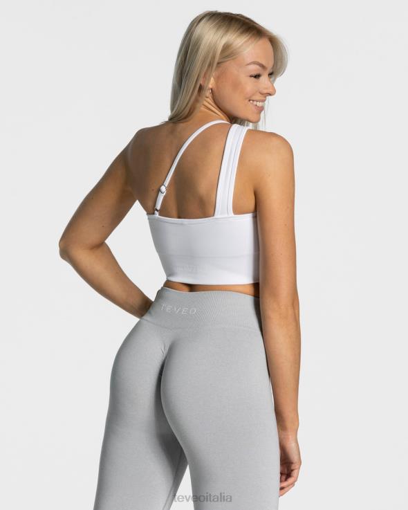 TEVEO reggiseno monospalla impertinente FPR0H378 vestiario bianco donne