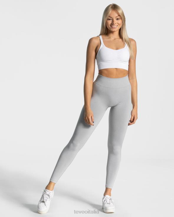 TEVEO reggiseno scrunch senza tempo FPR0H348 vestiario bianco donne