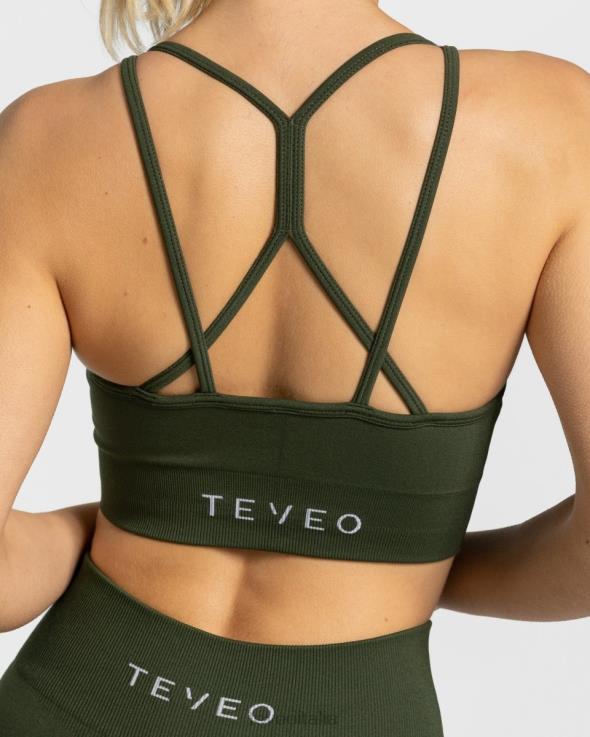 TEVEO scrunch senza tempo bh FPR0H337 vestiario cachi donne