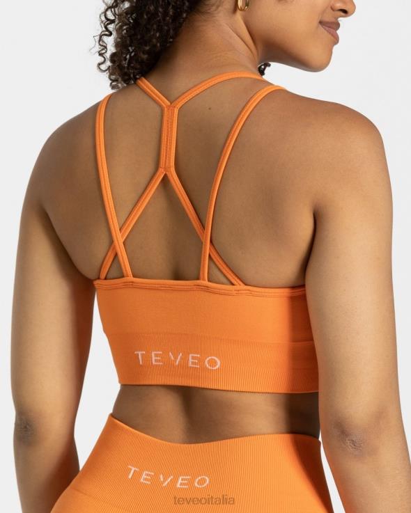 TEVEO scrunch senza tempo bh FPR0H339 vestiario arancia donne