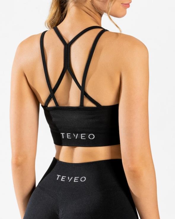 TEVEO scrunch senza tempo bh FPR0H342 vestiario nero donne