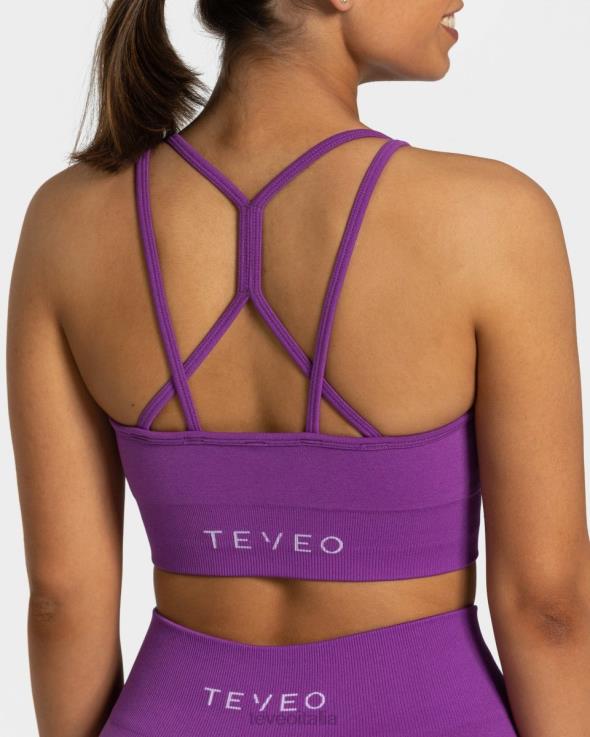 TEVEO scrunch senza tempo bh FPR0H346 vestiario viola donne