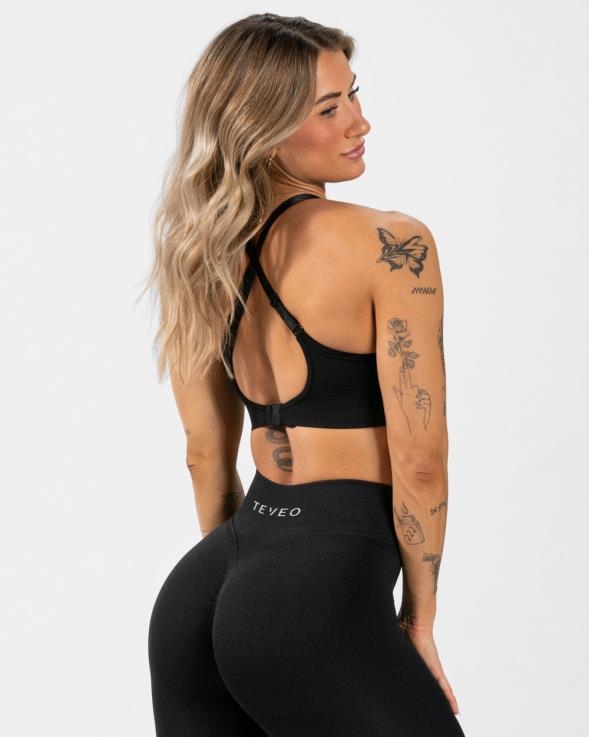 TEVEO supporto quotidiano bh FPR0H359 vestiario nero donne