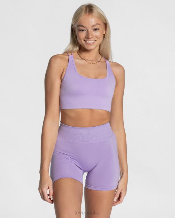 TEVEO top senza schienale per tutti i giorni FPR0H424 vestiario lilla donne
