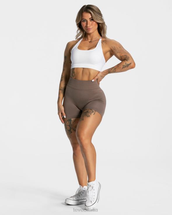 TEVEO top senza schienale per tutti i giorni FPR0H430 vestiario bianco donne