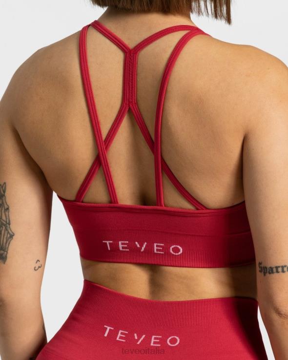 TEVEO vero bh FPR0H373 vestiario rosso donne