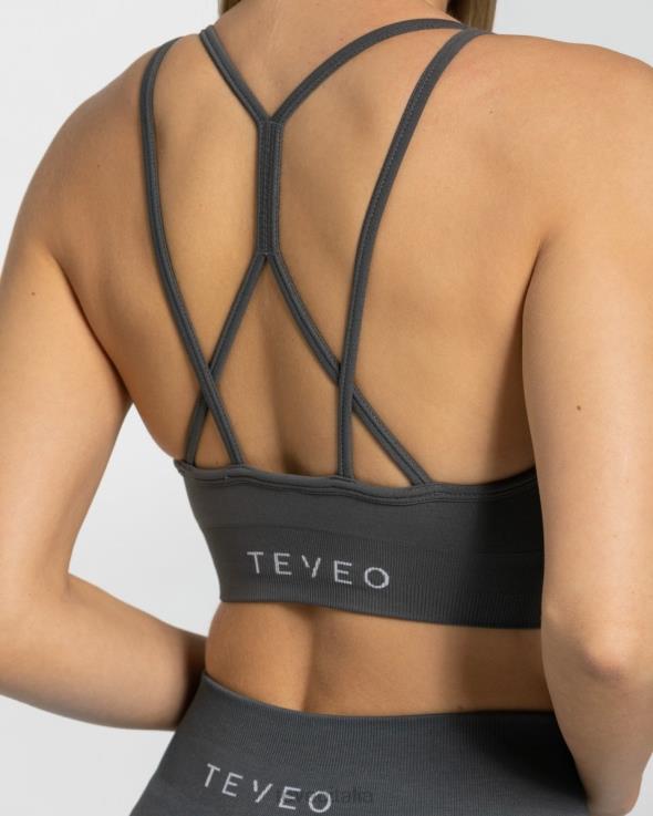 TEVEO vero reggiseno FPR0H371 vestiario grigio scuro donne