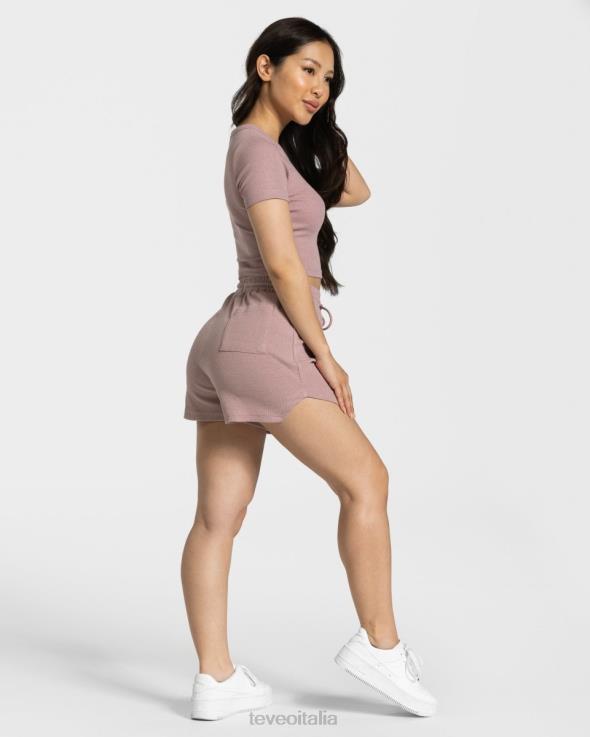 TEVEO maglietta da salotto FPR0H480 vestiario rosa antico donne