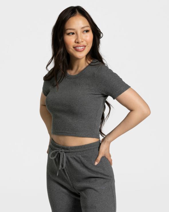 TEVEO maglietta da salotto FPR0H483 vestiario grigio scuro donne