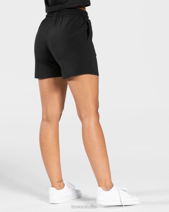 TEVEO affascinante corto oversize FPR0H198 vestiario nero donne