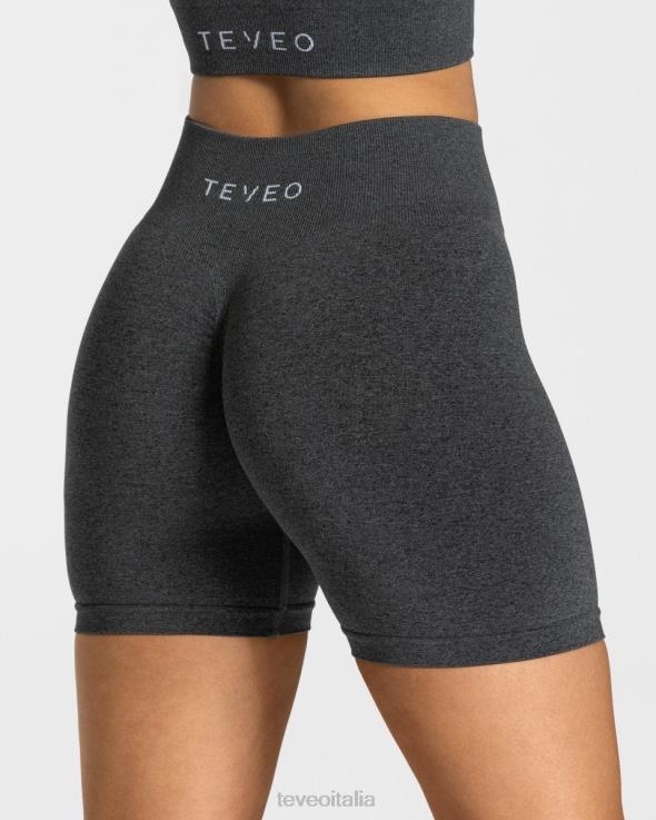 TEVEO corto scrunch senza tempo FPR0H215 vestiario grigio scuro donne