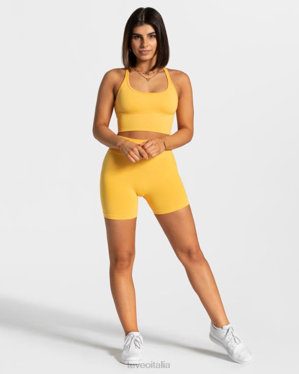 TEVEO l'affermazione si riduce a breve FPR0H233 vestiario giallo donne