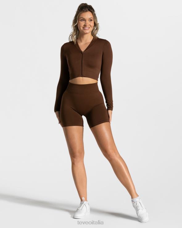 TEVEO l'affermazione si riduce a breve FPR0H236 vestiario caffè donne