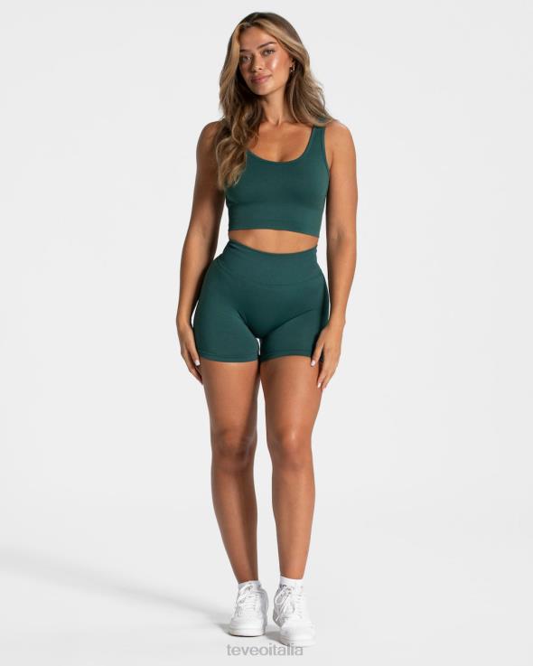 TEVEO mini cortometraggio Sensation FPR0H195 vestiario verde scuro donne