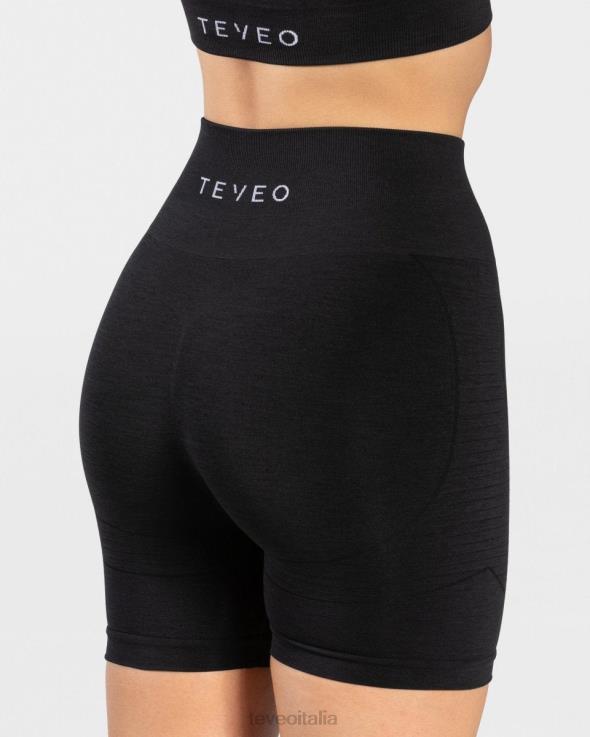 TEVEO vero breve FPR0H252 vestiario nero donne