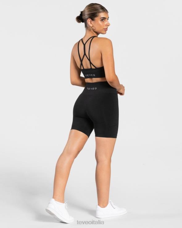 TEVEO vero breve FPR0H252 vestiario nero donne