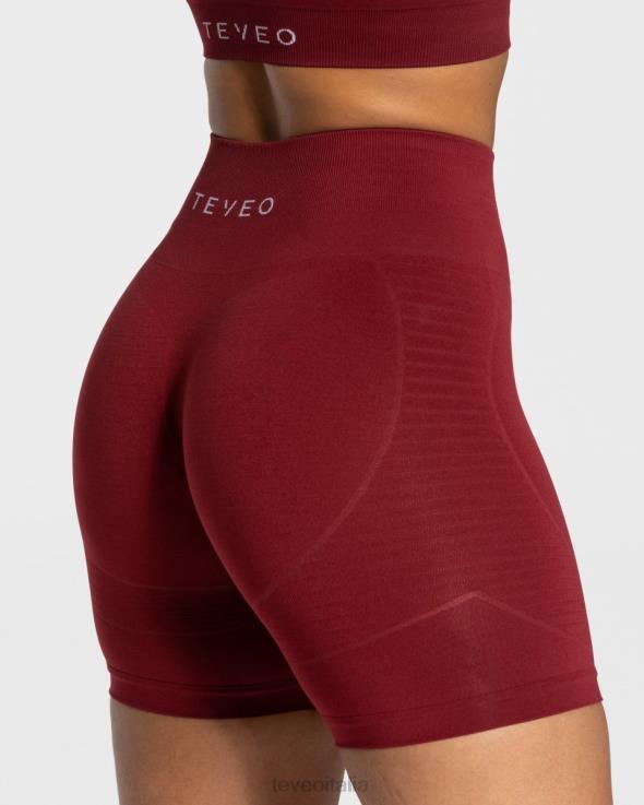 TEVEO vero breve FPR0H254 vestiario vino rosso donne
