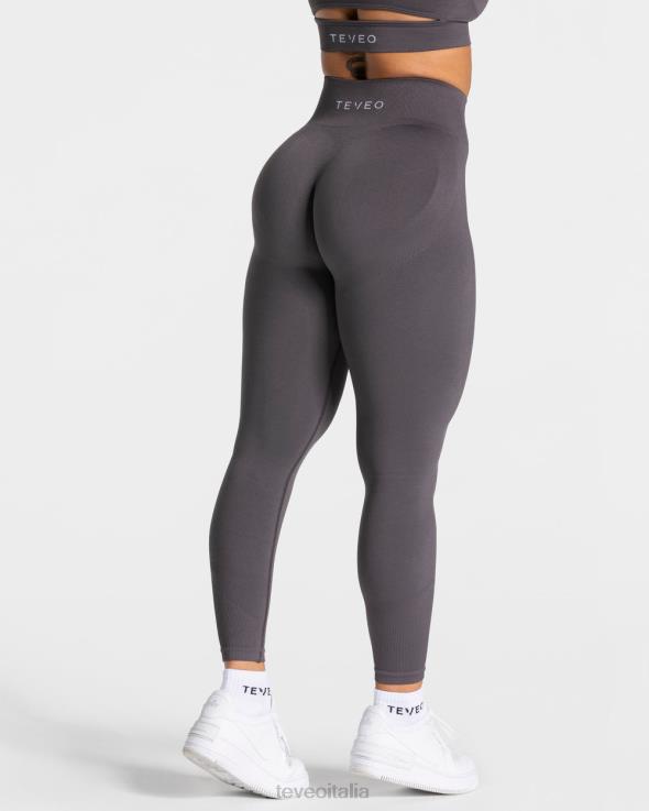 TEVEO elevare i leggings FPR0H53 vestiario grigio scuro donne
