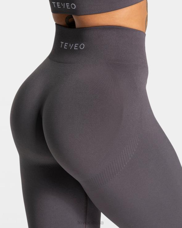TEVEO elevare i leggings FPR0H53 vestiario grigio scuro donne