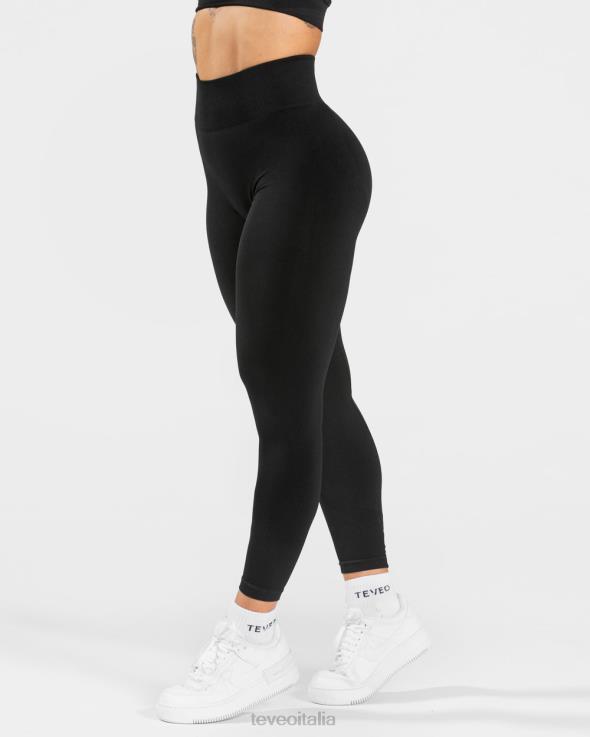 TEVEO elevare i leggings FPR0H54 vestiario nero donne