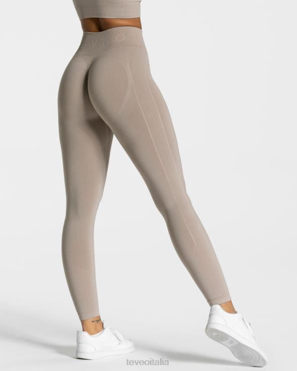 TEVEO focus leggings scrunch FPR0H164 vestiario polvere donne