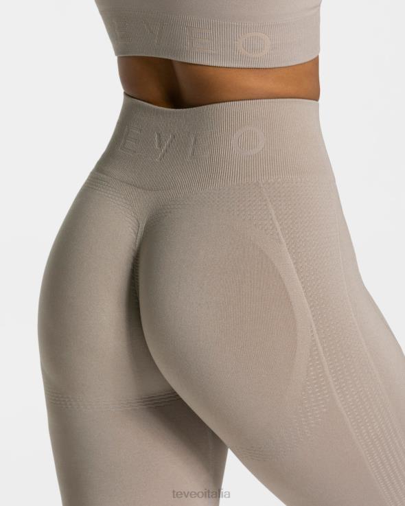 TEVEO focus leggings scrunch FPR0H164 vestiario polvere donne