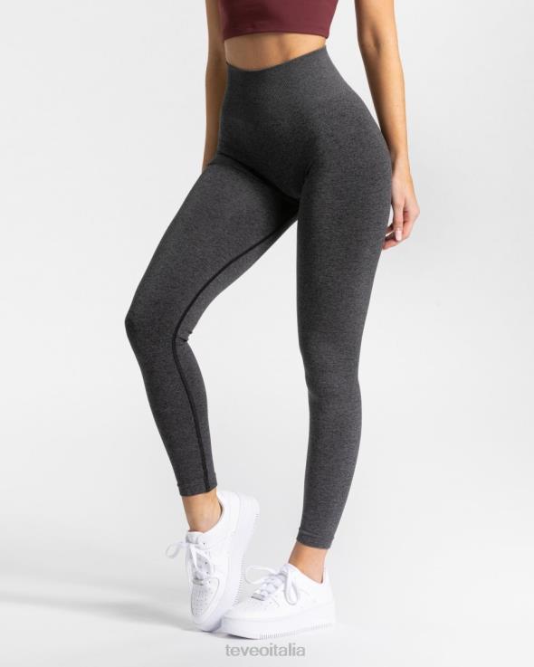 TEVEO leggings di classe FPR0H75 vestiario grigio scuro donne